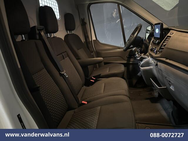 Ford TRANSIT 2.0 TDCI 170pk L3H2 Euro6 Airco | Camera | Apple Carplay | Cruisecontrol | 2500kg Trekhaak Android Auto, Verwarmde voorruit, Parkeersensoren, Bijrijdersbank