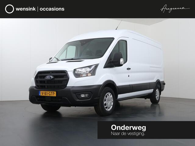 Ford TRANSIT 350 | 2.0 TDCI | L3 H2 | TREND | TREKHAAK 2500 KG AHW | CLIMATE CONTROL | NAVIGATIE | PARKEERSENSOREN V+A | CRUISE CONTROL | BIJRIJDERSBANK | LAADRUIMTE PAKKET | APPLE CARPLAY / ANDROID AUTO | STOEVERWARMING