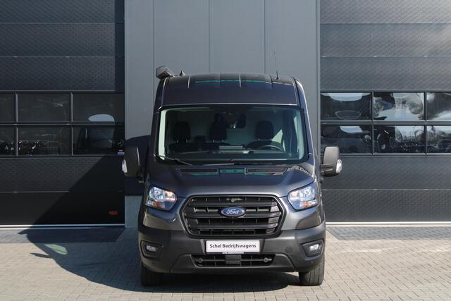 Ford TRANSIT 350 2.0 TDCI L3H2 Trend 130pk - Camper/Grijs Kenteken - Blind Spot - ACC - Trekhaak - Stoelverwarming - Luifel - Rijklaar