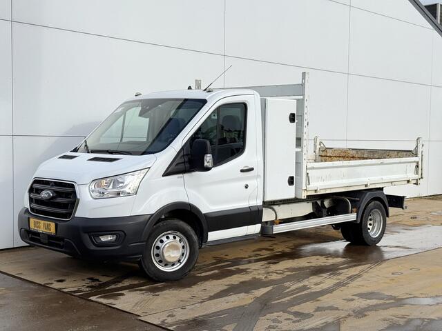 Ford TRANSIT 2.0 TDCI 170PK Kipper Dubbellucht Airco Cruise Control Lane Assist Trekhaak Tipper Benne