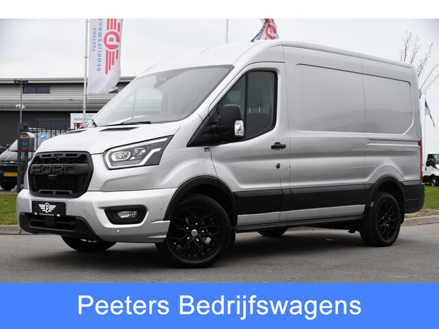 Ford TRANSIT 350 2.0 TDCI L2H2 Limited PB Edition Camera, Cruise, Carplay, LED, 185pk, Automaat, Sensoren, Multimedia, Uniek!