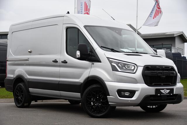 Ford TRANSIT 350 2.0 TDCI L2H2 Limited PB Edition Camera, Cruise, Carplay, LED, 185pk, Automaat, Sensoren, Multimedia, Uniek!