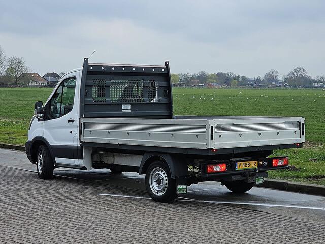 Ford TRANSIT 310 2.0 TDCI L3 Open-Laadbak NAP Airco Oh-historie 1e Eigenaar 3-Zits Trekhaak!