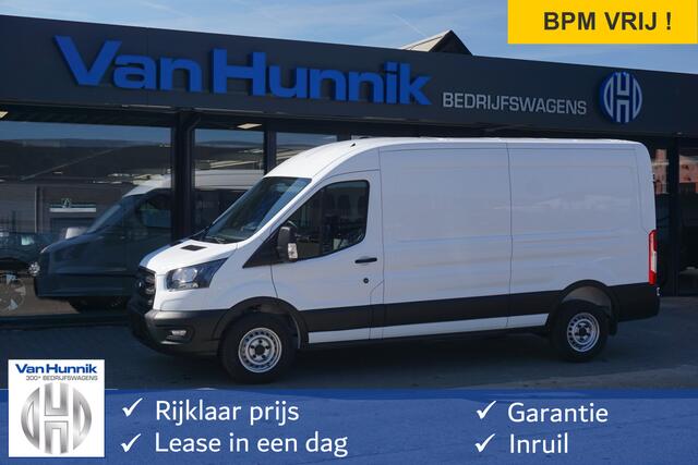 Ford TRANSIT 350L 105PK L3H2 BPM VRIJ!! Airco, PDC, Bluetooth! NR. J344*