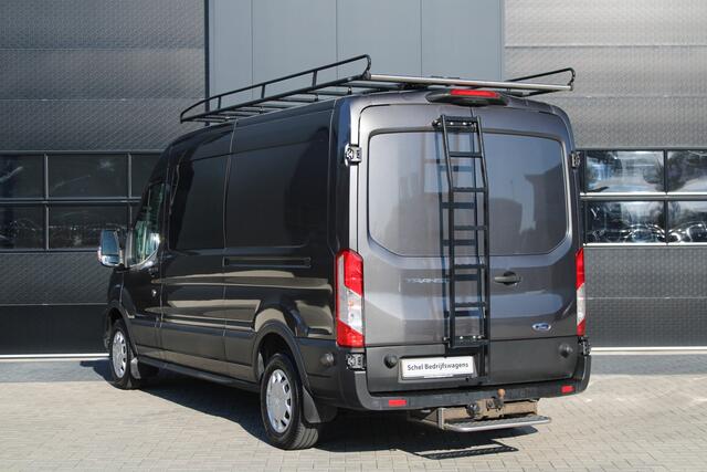 Ford TRANSIT 350 2.0 TDCI L3H2 DC 6Zits Trend 130pk - Trekhaak - Impriaal - Cruise - Raptor Grill - Rijklaar