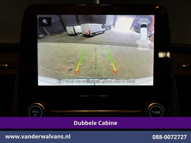 Ford TRANSIT 2.0 TDCI 170pk L4H3 Dubbele Cabine Euro6 Airco | 6-zits | Camera | LED | Apple Carplay Cruisecontrol, Android Auto, Stoelverwarming, Verwarmde Voorruit, Parkeersensoren, Bijrijdersbank