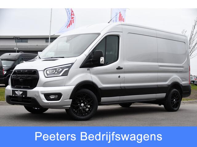 Ford TRANSIT 350 2.0 TDCI L3H2 Limited PB Edition Camera, Cruise, Carplay, LED, Trekhaak, Stoelverwarming, 185pk, NAVI, Uniek!