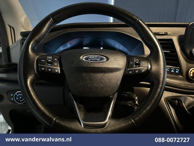 Ford TRANSIT 2.0 TDCI 131pk L4H3 Jumbo Euro6 Airco | Camera | Cruisecontrol | Stoelverwarming Verwarmde voorruit, Parkeersensoren, Bijrijdersbank, 2750kg trekvermogen