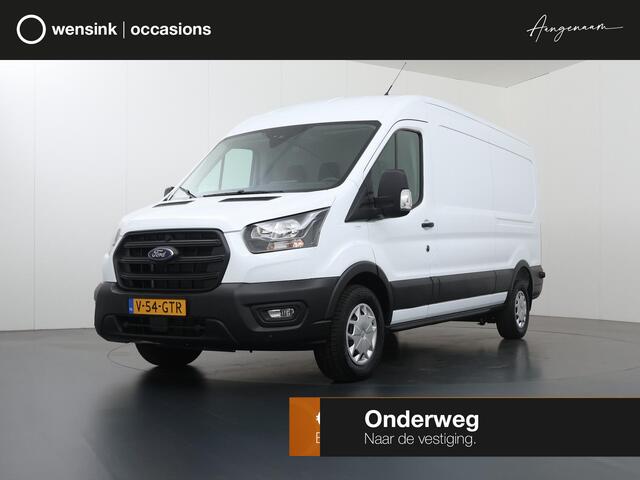 Ford TRANSIT 350 | 2.0 TDCI | L3 H2 | TREND | TREKHAAK 2500 KG AHW | CLIMATE CONTROL | NAVIGATIE | PARKEERSENSOREN V+A | CRUISE CONTROL | BIJRIJDERSBANK | LAADRUIMTE PAKKET | APPLE CARPLAY / ANDROID AUTO | STOEVERWARMING | VOORRUITVERWARMING