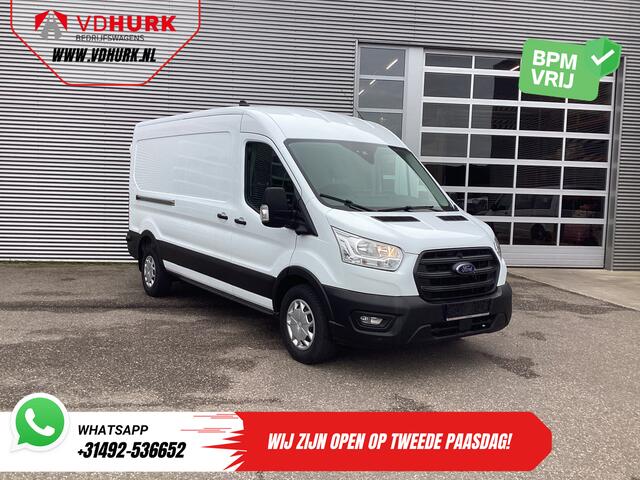 Ford TRANSIT 2.0 TDCI 130 pk Aut. L3H2 Trend 270Gr.Deuren/ Carplay/ 360 Camera/ PDC/ Climate/ Cruise