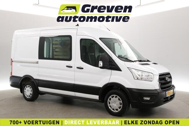 Ford TRANSIT 2.0 TDCI L2H2 | Airco | Camera | Cruise | 3 Zits | 2xSchuifdeur | Trekhaak | Carplay