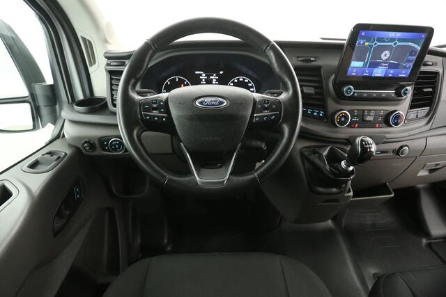 Ford TRANSIT 2.0 TDCI L2H2 | Airco | Camera | Cruise | 3 Zits | 2xSchuifdeur | Trekhaak | Carplay