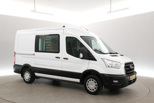 Ford TRANSIT 2.0 TDCI L2H2 | Airco | Camera | Cruise | 3 Zits | 2xSchuifdeur | Trekhaak | Carplay