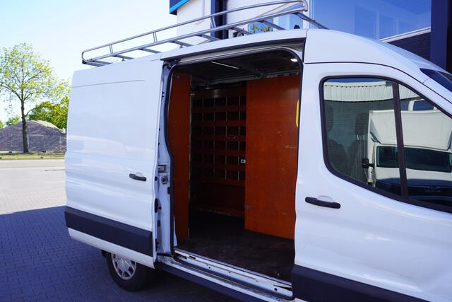 Ford TRANSIT 2.0 TDCI 130PK Automaat 2x Schuifdeur L2H2 EURO 6 - Airco - Cruise - Camera - ¤16.950,- Excl.