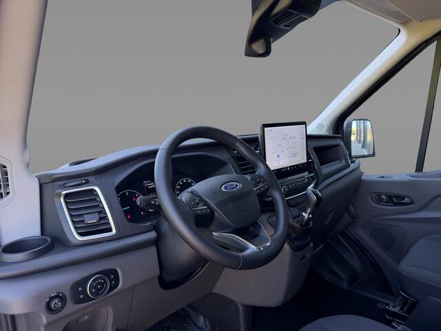 Ford TRANSIT 350 2.0 TDCI L3H2 Trend 130pk DC 7 zits - Navi - Stoelverwarming - Raptor - Cruise - Trekhaak - PDC - Rijklaar
