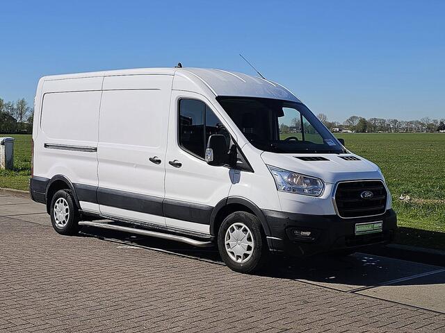 Ford TRANSIT 350 2.0 TDCI L3H3 Trend RWD L3H2 Camera Euro6 Airco Sidebars Trekhaak Camera 130Pk!