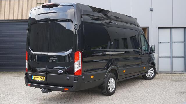 Ford TRANSIT 2.0 TDCI 170pk L4H3 Limited Automaat 3-Zits Xenon A-Camera Trekhaak 16inch LM 9509km! *Unieke Bus*