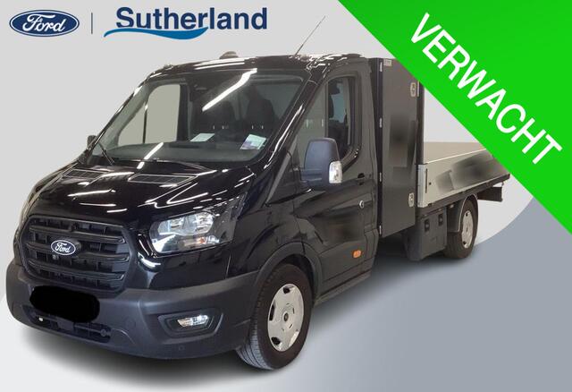 Ford TRANSIT 350 2.0 TDCI L4H1 Trend | Open Laadbak | 165pk Automaat | SYNC 4 | Camera | Trekhaak | Opbouw