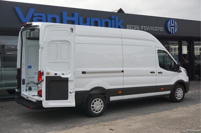 Ford TRANSIT 350L 165PK RWD-10 AUT L4H3 BPM VRIJ!! Navi, Cam, Adap. Cruise, 270° Deur, 3.5T Trekgewicht!! NR. DJ01*