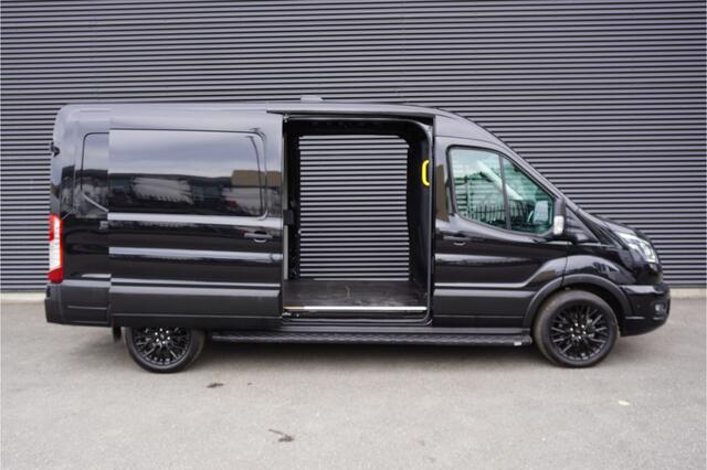 Ford TRANSIT 350 2.0 TDCI L3H2 Limited 2x Schuifdeur 3500kg Trekhaak Apple Carplay 360° Camera LED Digitaal Dashboard Sidesteps Navigatie Stoel + stuur verwarming