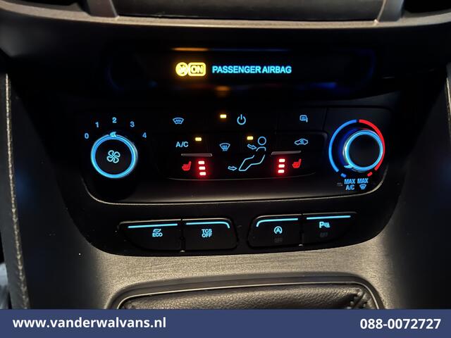 Ford TRANSIT CONNECT 1.5 EcoBlue 120pk L2H1 Euro6 Airco | Camera | Navigatie | Verwarmde Voorruit Stoelverwarming, Parkeersensoren, 1500kg trekvermogen