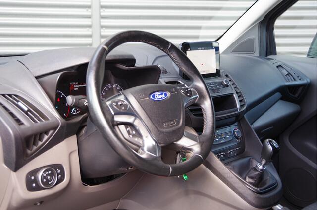Ford TRANSIT CONNECT 1.5 EcoBlue 3-ZITS, TREKHAAK, CAMERA, NAVI, CRUISE, AIRCO, NL AUTO, NAP