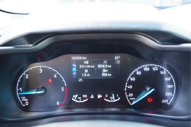 Ford TRANSIT CONNECT 1.5 EcoBlue 3-ZITS, TREKHAAK, CAMERA, NAVI, CRUISE, AIRCO, NL AUTO, NAP