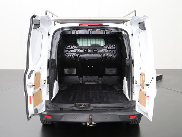 Ford TRANSIT CONNECT 1.5TDCI 3-Persoons | Imperiaal | Trekhaak | Airco | Cruise | Betimmering