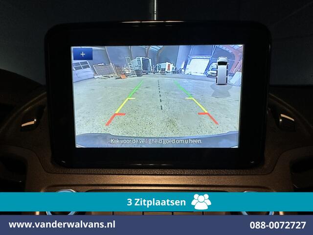 Ford TRANSIT CONNECT 1.5 EcoBlue 101pk L2H1 Euro6 Airco | 3-Zits | Camera | Navigatie | Verwarmde voorruit Parkeersensoren, Bijrijdersbank