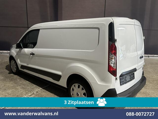 Ford TRANSIT CONNECT 1.5 EcoBlue 101pk L2H1 Euro6 Airco | 3-Zits | Camera | Navigatie | Verwarmde voorruit Parkeersensoren, Bijrijdersbank