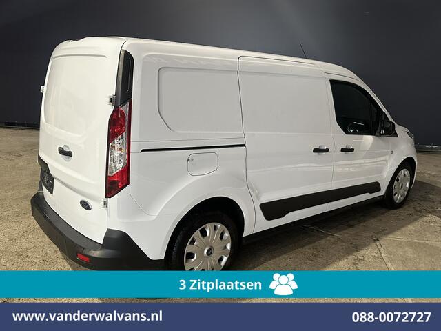 Ford TRANSIT CONNECT 1.5 EcoBlue 101pk L2H1 Euro6 Airco | 3-Zits | Camera | Navigatie | Verwarmde voorruit Parkeersensoren, Bijrijdersbank