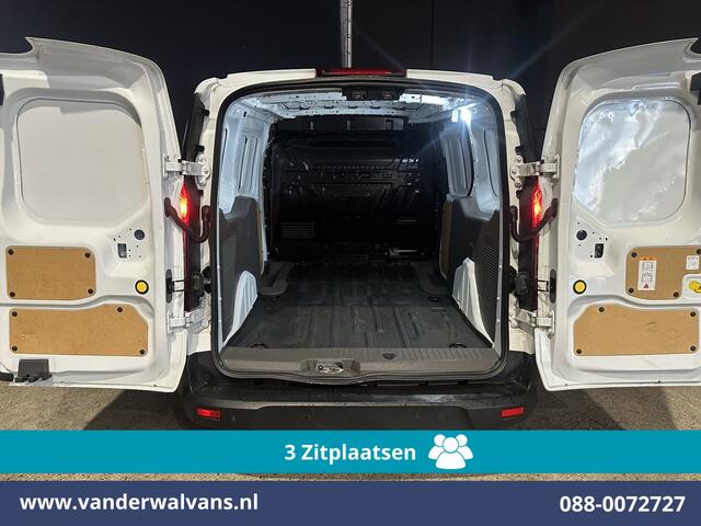 Ford TRANSIT CONNECT 1.5 EcoBlue 101pk L2H1 Euro6 Airco | 3-Zits | Camera | Navigatie | Verwarmde voorruit Parkeersensoren, Bijrijdersbank