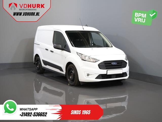 Ford TRANSIT CONNECT 1.0 Ecoboost 100 pk Trend BENZINE BPM VRIJ! Standkachel/ Stoelverw./ PDC/ Cruise/ Trekhaak/ Airco