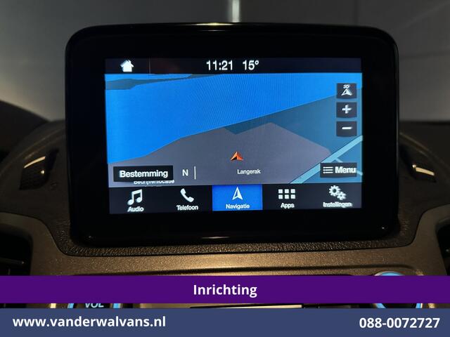 Ford TRANSIT CONNECT 1.5 EcoBlue 120pk L1H1 inrichting Euro6 Airco | Camera | Navigatie | Cruiscontrol stoelverwarming, Verwarmde voorruit, Parkeersensoren