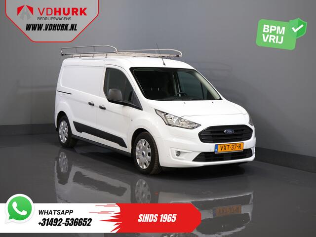Ford TRANSIT CONNECT 1.5 TDCI 100 pk L2 Imperiaal/ Inrichting/ Trekhaak/ Cruise/ PDC/ Airco