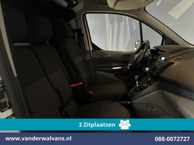 Ford TRANSIT CONNECT 1.5 EcoBlue L1H1 Euro6 Airco | 3-Zits | Trekhaak | Parkeersensoren | Verwarmde voorruit Bijrijdersbank