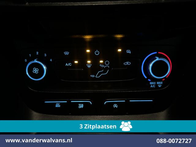 Ford TRANSIT CONNECT 1.5 EcoBlue L1H1 Euro6 Airco | 3-Zits | Trekhaak | Parkeersensoren | Verwarmde voorruit Bijrijdersbank