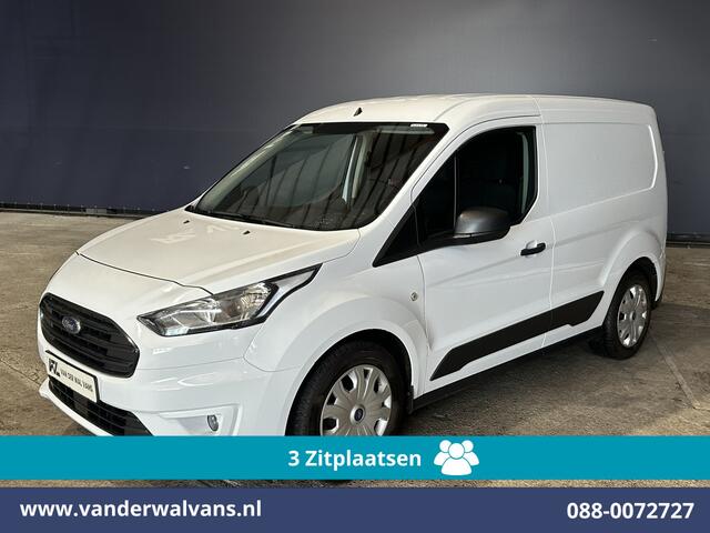 Ford TRANSIT CONNECT 1.5 EcoBlue L1H1 Euro6 Airco | 3-Zits | Trekhaak | Parkeersensoren | Verwarmde voorruit Bijrijdersbank