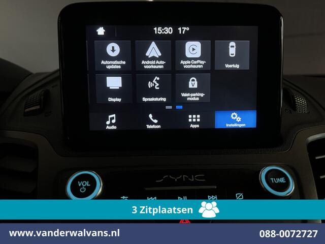 Ford TRANSIT CONNECT 1.5 EcoBlue L1H1 Euro6 Airco | 3-Zits | Camera | Apple Carplay | Android Auto | Cruisecontrol Verwarmde voorruit, Trekhaak, Parkeersensoren, Bijrijdersbank