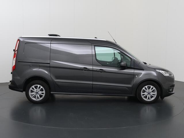 Ford TRANSIT CONNECT 1.5 ECOBLUE | L2 LIMITED | AUTOMAAT | BI-XENON | STOELVERWARMING | CAMERA | PARKEERSENSOREN ACHTER | NAVIGATIE | AUTOMATSICHE AIRCO | CRUISE CONTROL | TREKHAAK | CARPLAY / ANDROID AUTO | METALLIC
