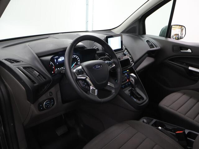 Ford TRANSIT CONNECT 1.5 ECOBLUE | L2 LIMITED | AUTOMAAT | BI-XENON | STOELVERWARMING | CAMERA | PARKEERSENSOREN ACHTER | NAVIGATIE | AUTOMATSICHE AIRCO | CRUISE CONTROL | TREKHAAK | CARPLAY / ANDROID AUTO | METALLIC