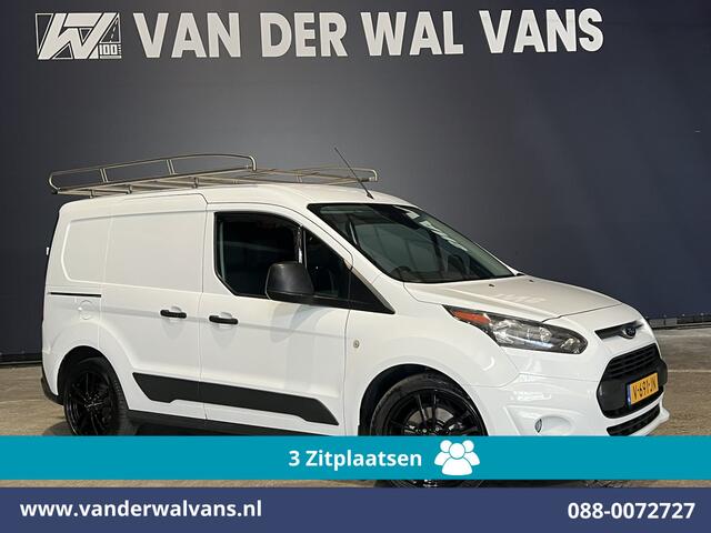 Ford TRANSIT CONNECT 1.5 TDCI L1H1 Euro6 Airco | 3-Zits | Imperiaal | Camera | Navigatie | Apple Carplay | Trekhaak Parkeersensoren, LM velgen, Bijrijdersbank
