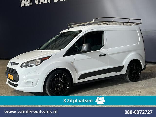 Ford TRANSIT CONNECT 1.5 TDCI L1H1 Euro6 Airco | 3-Zits | Imperiaal | Camera | Navigatie | Apple Carplay | Trekhaak Parkeersensoren, LM velgen, Bijrijdersbank