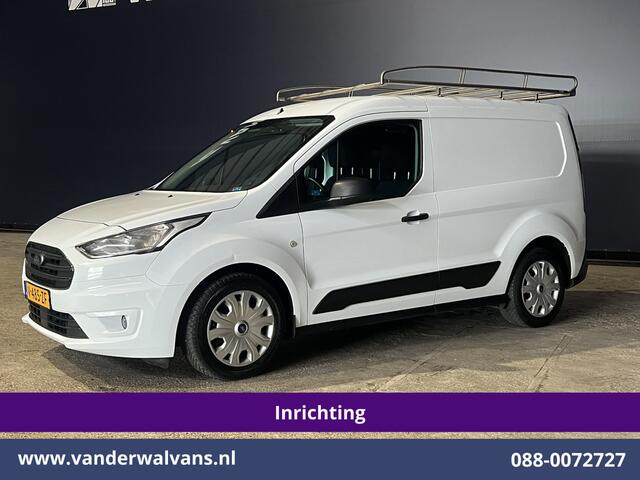 Ford TRANSIT CONNECT 1.5 EcoBlue L1H1 Inrichting Euro6 Airco | Imperiaal | Trekhaak | Cruisecontrol | Verwarmde voorruit Zijdeur
