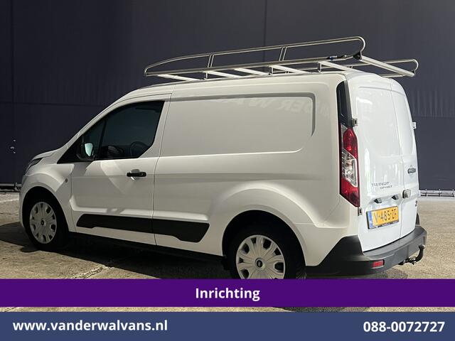 Ford TRANSIT CONNECT 1.5 EcoBlue L1H1 Inrichting Euro6 Airco | Imperiaal | Trekhaak | Cruisecontrol | Verwarmde voorruit Zijdeur