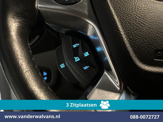 Ford TRANSIT CONNECT 1.5 EcoBlue 100pk L2H1 Euro6 Airco | 3-Zits | Cruisecontrol | Stoelverwarming | Verwarmde voorruit Parkeersensoren, Bijrijdersbank