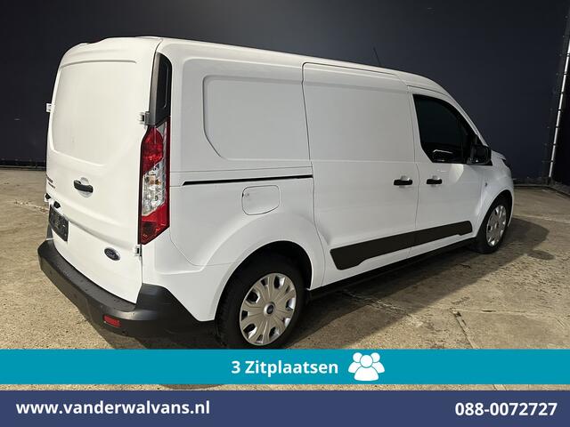 Ford TRANSIT CONNECT 1.5 EcoBlue 100pk L2H1 Euro6 Airco | 3-Zits | Cruisecontrol | Stoelverwarming | Verwarmde voorruit Parkeersensoren, Bijrijdersbank
