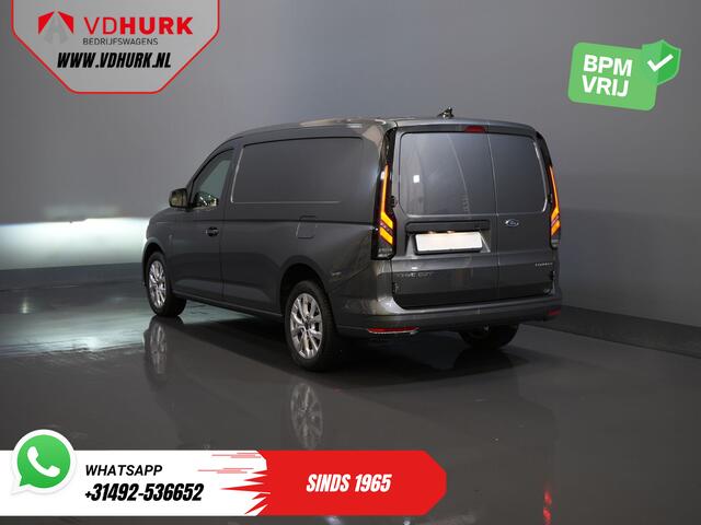 Ford TRANSIT CONNECT 2.0 125 pk DSG Aut. L2 Limited BPM VRIJ! Adapt.Cruise/ LED/ Virtual Cockpit/ Stoelverw./ Carplay/ Stuurverw./ Navi/ Camera/ PDC/ Climate/ Alarm/ Garantie 08-2026
