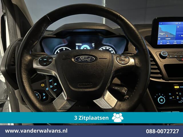 Ford TRANSIT CONNECT 1.5 EcoBlue 100pk L1H1 Euro6 Airco | 3-Zits | Camera | Navigatie | Cruisecontrol Parkeersensoren, verwarmde voorruit