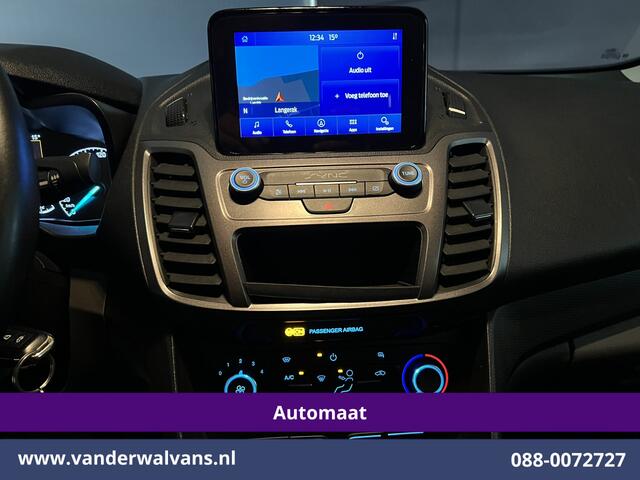 Ford TRANSIT CONNECT 1.5 EcoBlue 100pk Automaat L2H1 Euro6 Airco | Navigatie | Cruisecontrol | Camera Parkeersensoren, Trekhaak, Sidebars, verwarmde voorruit